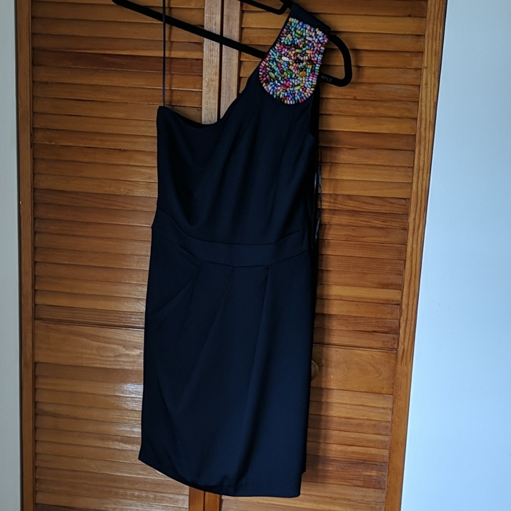 C. Luce One-Shoulder Dress